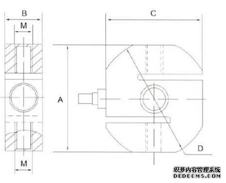 美國sensolink稱重傳感器 SLZ2R產品尺寸